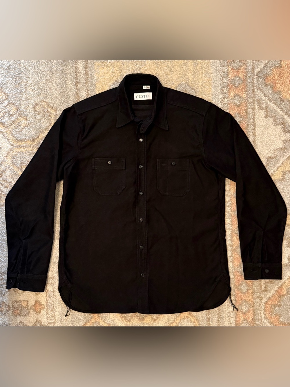 Gustin Black Long-Sleeve Button-Down Work Shirt - XL Classic Fit - #121
NWOT